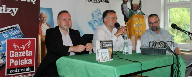 Spotkanie z Tomaszem Sakiewiczem w Zgierzu