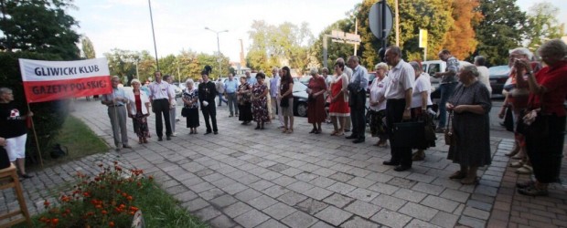 52 Miesięcznica Smoleńska w Gliwicach – 10 sierpnia 2014r.