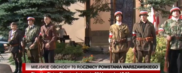 Miejskie Obchody 70 Rocznicy Powstania Warszawskiego w Jarosławiu (wideo)