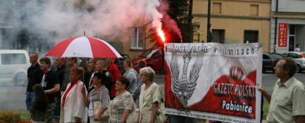 Uroczystość uczczenia Wybuchu Powstania Warszawskiego w Pabianicach