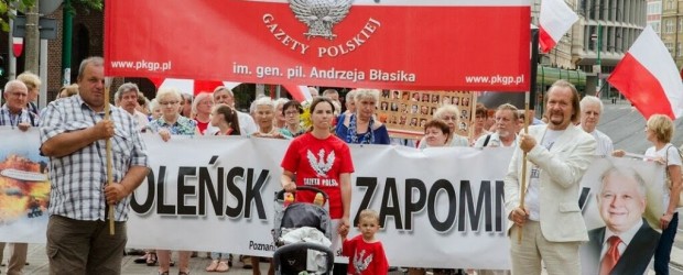 Poznańskie obchody 52 miesięcznicy Tragedii Smoleńskiej