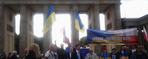 10.09.14 Pikieta w Berlinie-53 miesięcznica tragedii smoleńskiej