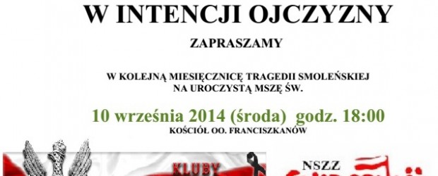 Kalisz – miesięcznica tragedii smoleńskiej, 10 września