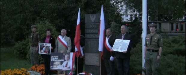 Uroczystości 53. miesięcznicy Tragedii Smoleńskiej w Opolu