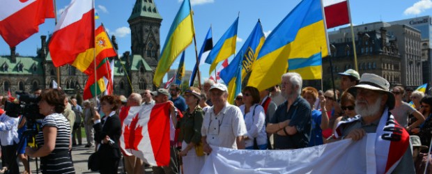 Antyrosyjska demonstracja w Ottawie. „Ukraina nie była pierwsza – kto następny?” [Fotorelacja oraz wideo]