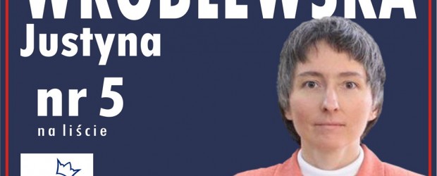 Justyna E. Wróblewska – Kandydatka do Rady Miasta Gdyni