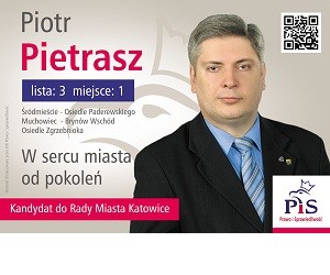 [Katowice] Piotr Pietrasz – kandydat do Rady Miasta Katowice