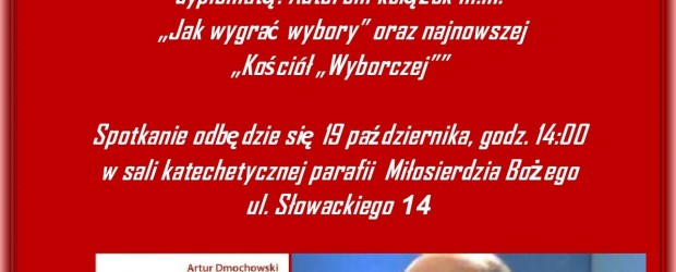 Artur Dmochowski w Kwidzyniu – 19 października