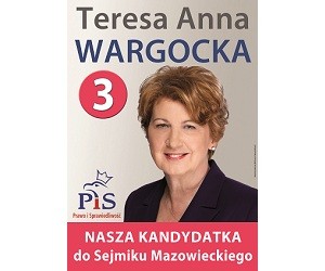 [Mińsk Mazowiecki] Teresa Wargocka – kandydatka do Sejmiku Mazowieckiego