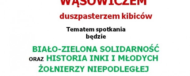 Sztokholm – spotkanie z Ks. Dr. Jarosławem Wąsowiczem, duszpasterzem kibiców, 8 listopada