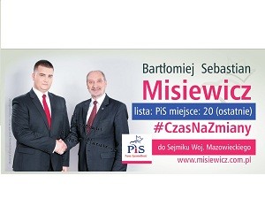 [Warszawa Młodzieżowy Klub „GP”] Bartłomiej  Misiewicz – kandydat do Sejmiku Woj. Mazowieckiego