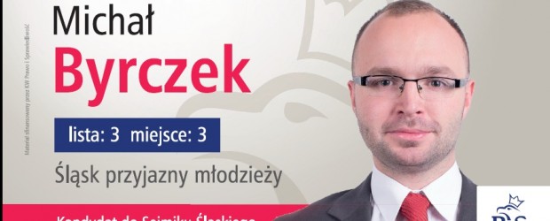 [Gliwice] Michał Byrczek – kandydat do Sejmiku Śląskiego