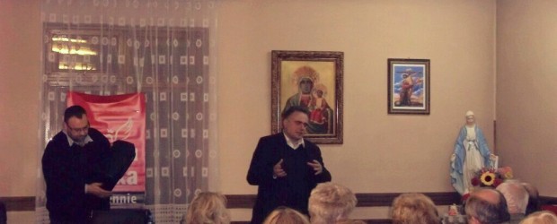 Promocja książki T. Sakiewicza pt.” Testament I Rzeczypospolitej” w Łodzi
