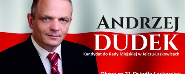 [Oława] Andrzej Dudek – kandydat do Rady Miasta w Jelczu-Laskowice