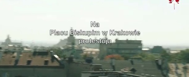 Na Placu Biskupim protestują (wideo)