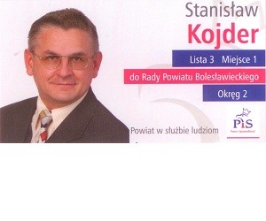 [Bolesławiec] Stanisław Kojder – kandydat do Rady Powiatu