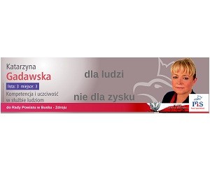 [Busko-Zdrój] Katarzyna Gadawska – kandydatka do Rady Powiatu