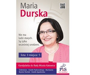 [Katowice] Maria Durska – kandydatka do Rady Miasta