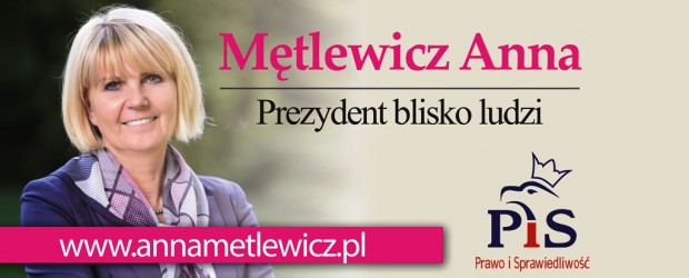 [Koszalin] Mętlewicz Anna – kandydatka do Rady Miasta