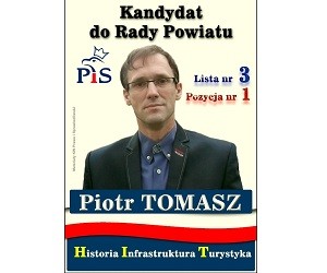 [Krajenka] Piotr Tomasz – kandydat do Rady Powiatu