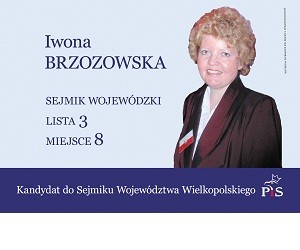 [Poznań] Iwona Anna Brzozowska – kandydatka do Sejmiku