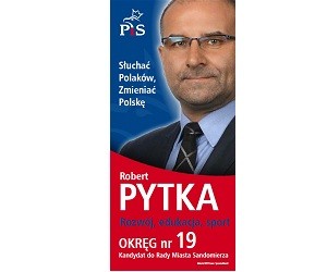 [Sandomierz] Robert Pytka – kandydat do Rady Miasta