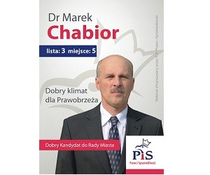 [Szczecin] Marek Chabior – kandydat do Rady Miasta
