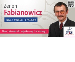 [Sulęcin] Zenon Fabianowicz – kandydat do Sejmiku Lubuskiego