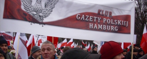 Hamburg – Marsza w obronie demokracji w Warszawie