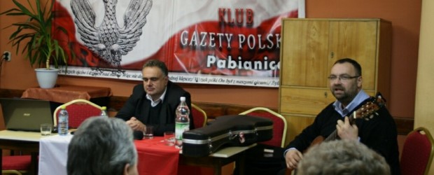 Tomasz Sakiewicz oraz Paweł Piekarczyk w Pabianicach