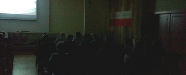 Pokaz filmu Grzegorza Brauna „Towarzysz generał idzie na wojnę” w Rypinie