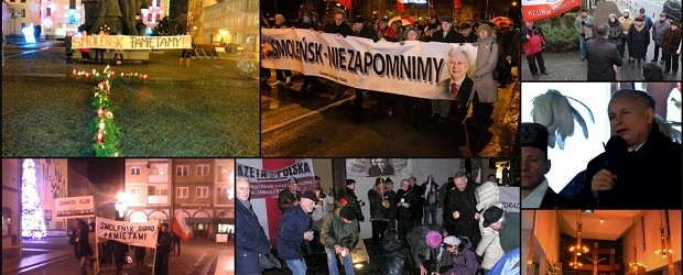 Obchody 57. miesięcznicq Tragedii Smoleńskiej w Polsce i na świecie