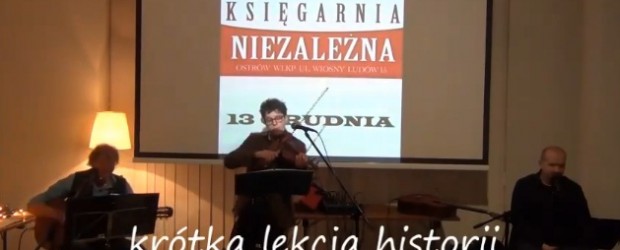 Krótka lekcja historii – wyk. Dariusz Grzybkowski & Bartek Grzybkowski (wideo)