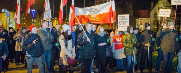 Poznańskie wsparcie dla protestujących na Śląsku górników