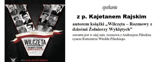 Cykl spotkań na Pomorzu Gdańskim  z Kajetanem Rajskim, 6-9 marca