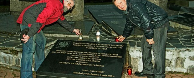 58. miesięcznica Tragedii Smoleńskiej w Dzierżoniowie