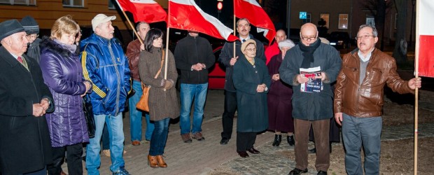 Lubin 10 marca 2015 r. – Obchody 59 Miesięcznicy Tragedii Smoleńskiej