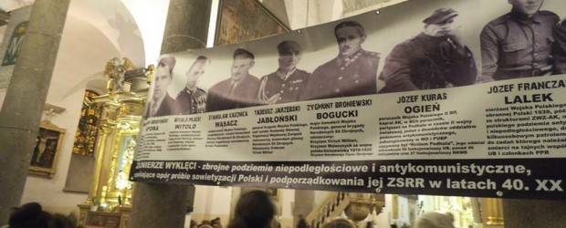 Obchody Dnia Pamięci Żołnierzy Wyklętych 1.03.2015 w Pabianicach