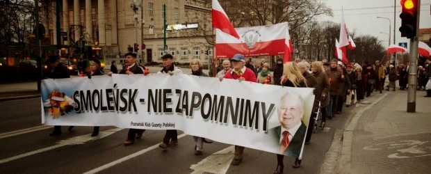 Miesięcznica Tragedii Smoleńskiej w Poznaniu