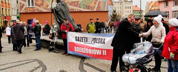 Andrzej Duda kandydat na prezydenta RP w Dzierżoniowie – 08.04.2015.