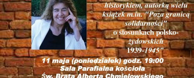 Kwidzyn II – spotkanie z dr Ewą Kurek, 11 maja