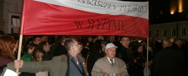V Rocznicę Tragedii Smoleńskiej Klub „Gazety Polskiej” Rypin