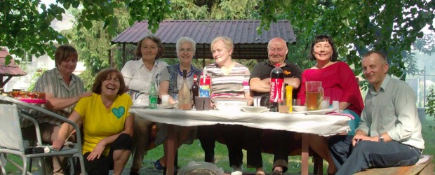 Spotkanie imieninowe klubowiczki p. Haliny Maline z Nowego Sącza
