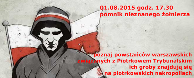 Piotrkowski Marsz Pamięci Powstania Warszawskiego, 1 sierpnia