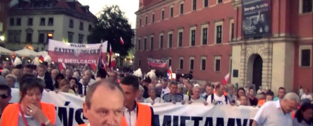 Warszawa – Marsz i Apel Pamięci (10.08.2015) – wideo