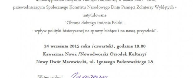 Czosnów – spotkanie z Janem Żarynem
