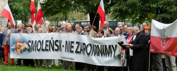Poznańskie obchody 65 miesięcznicy Tragedii Smoleńskiej
