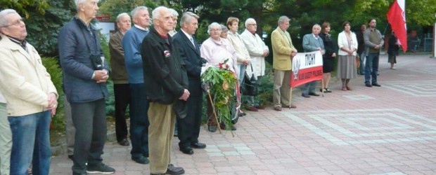 10 września, miesięcznica Smoleńska w Tychach