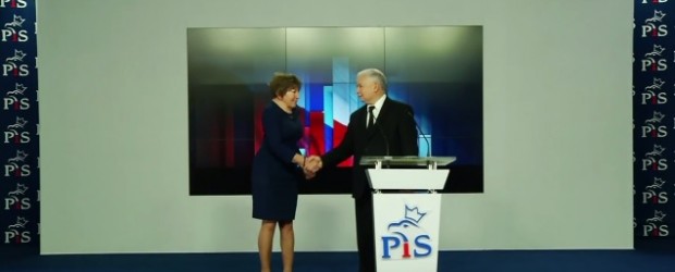 Poparcie Zofii Itman przez prezesa PIS Jarosława Kaczyńskiego (wideo)