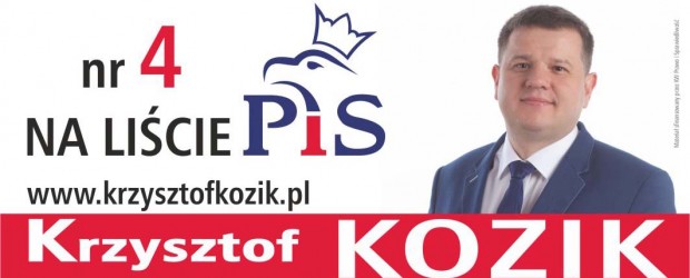 Krzysztof Kozik- kandydat do Sejmu RP z Libiąża
